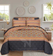 Quilted Comforter Set 6 Pcs Design 891