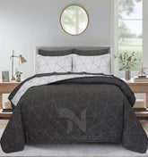 Quilted Comforter Set 6 Pcs Design 907