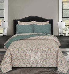 Quilted Comforter Set 6 Pcs Design 936