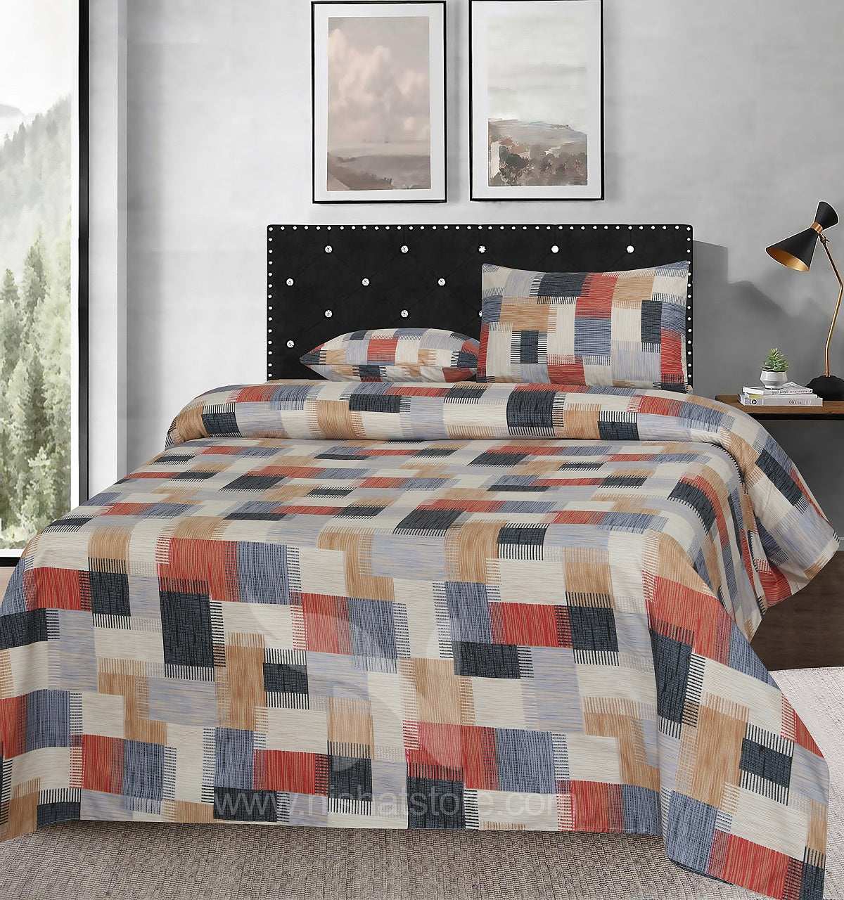 Double Bed Sheet Design NC-M 6056