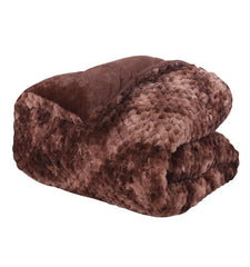 1 PC Double Fluffy Velvet Quilt NCS #163 - Nishat Creative Store