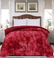 1 PC Double Fluffy Velvet Quilt NCS #166 - Nishat Creative Store