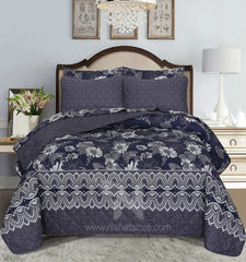 Quilted Comforter Set 6 Pcs Design 945