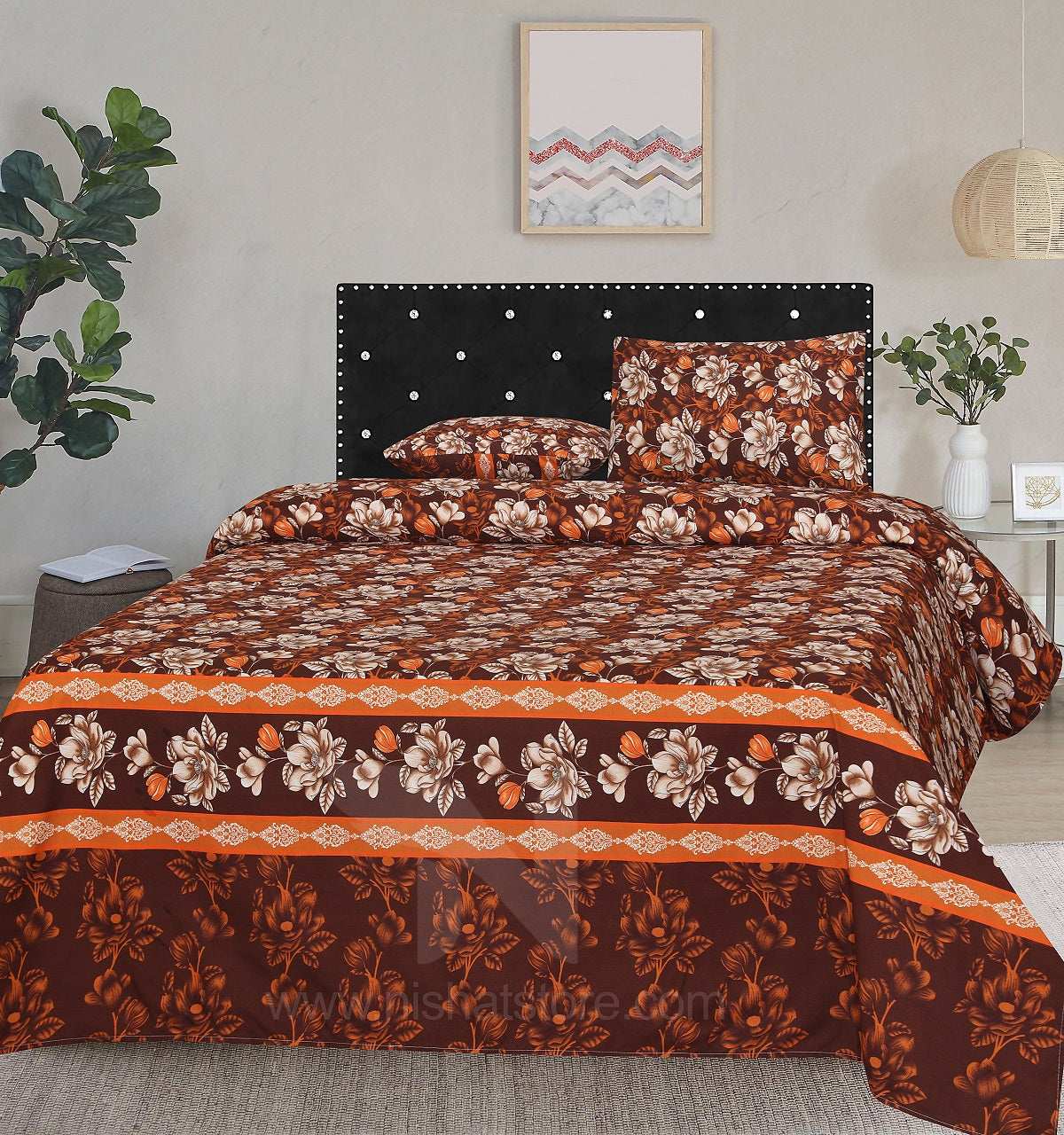 Double Bed Sheet Design NC-C 6077