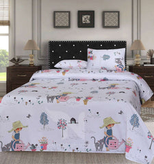 Double Bed Sheet Design NC-S 3888