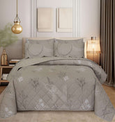 Quilted Comforter Set 6 Pcs Design 903