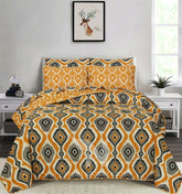 Quilted Comforter Set 6 Pcs Design 935