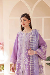 3 Piece – Embroidered Cotton Suit # 12