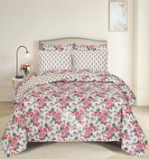 Quilted Comforter Set 6 Pcs Design 964