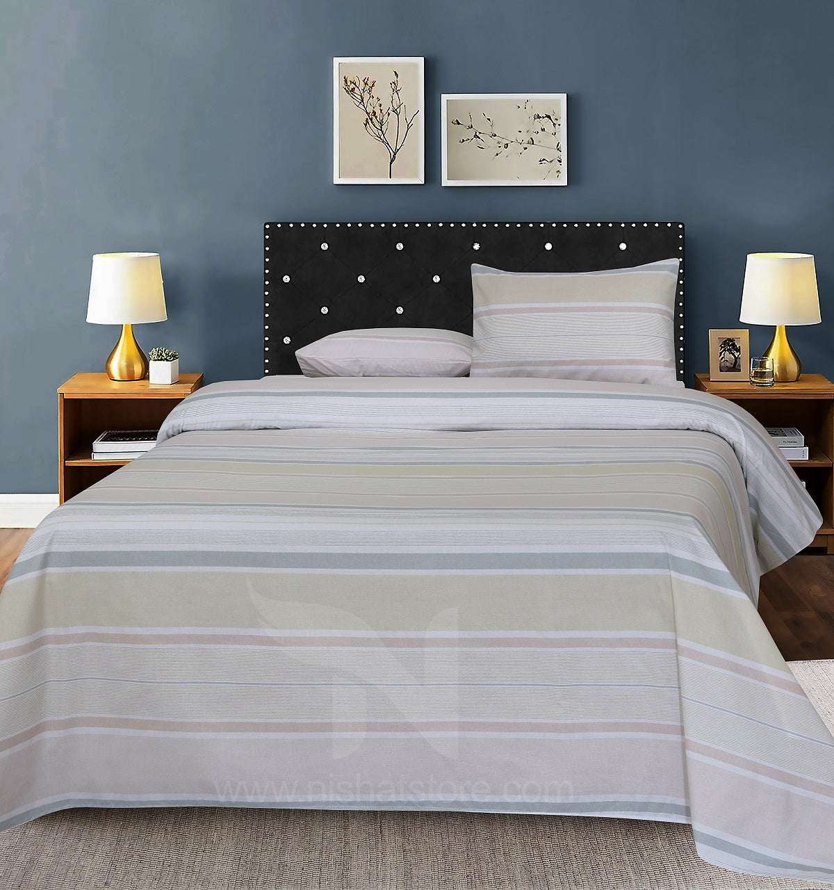 Double Bed Sheet Design NC-C 4019