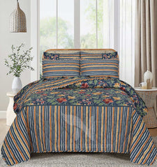 Quilted Comforter Set 6 Pcs Design 902