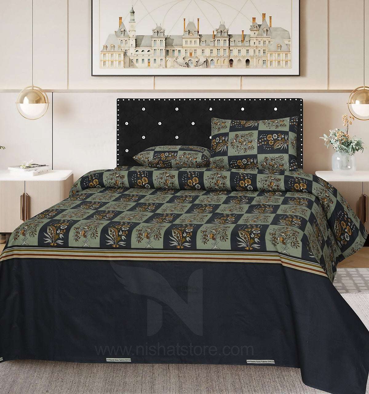 Double Bed Sheet Design NC-C 5097