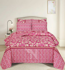 Quilted Comforter Set 6 Pcs Design 965