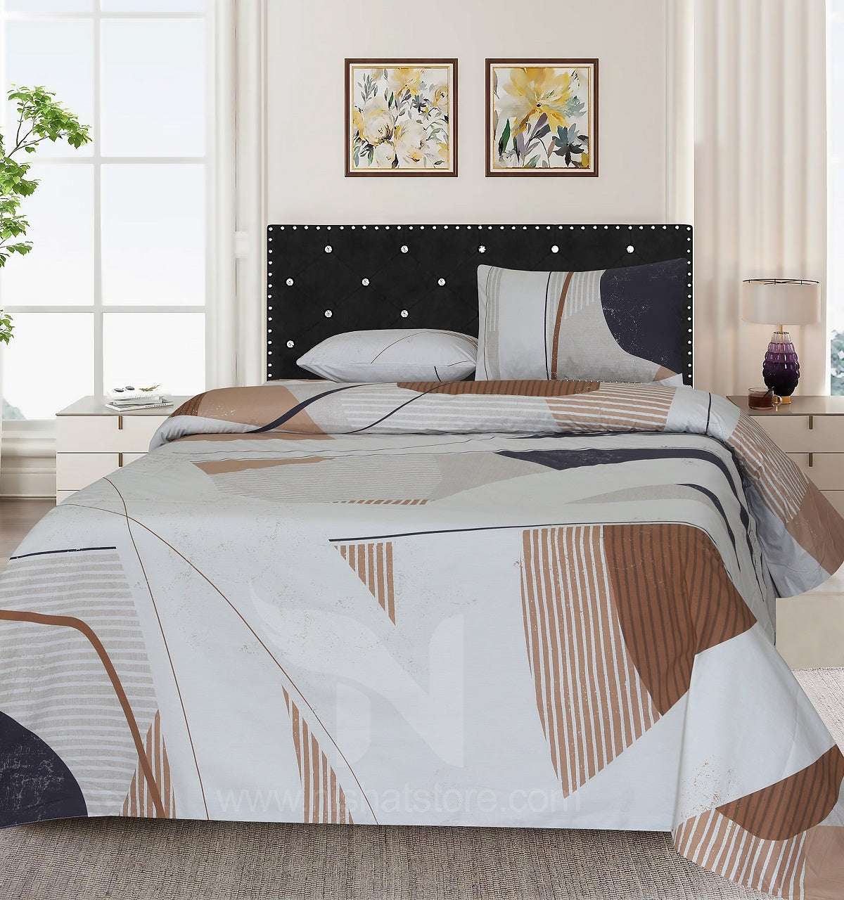 Double Bed Sheet Design NC-C 4016