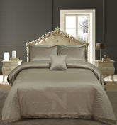 Heavy Velvet & Leather Bed Sheet Set – 4 Pcs Design Code 563