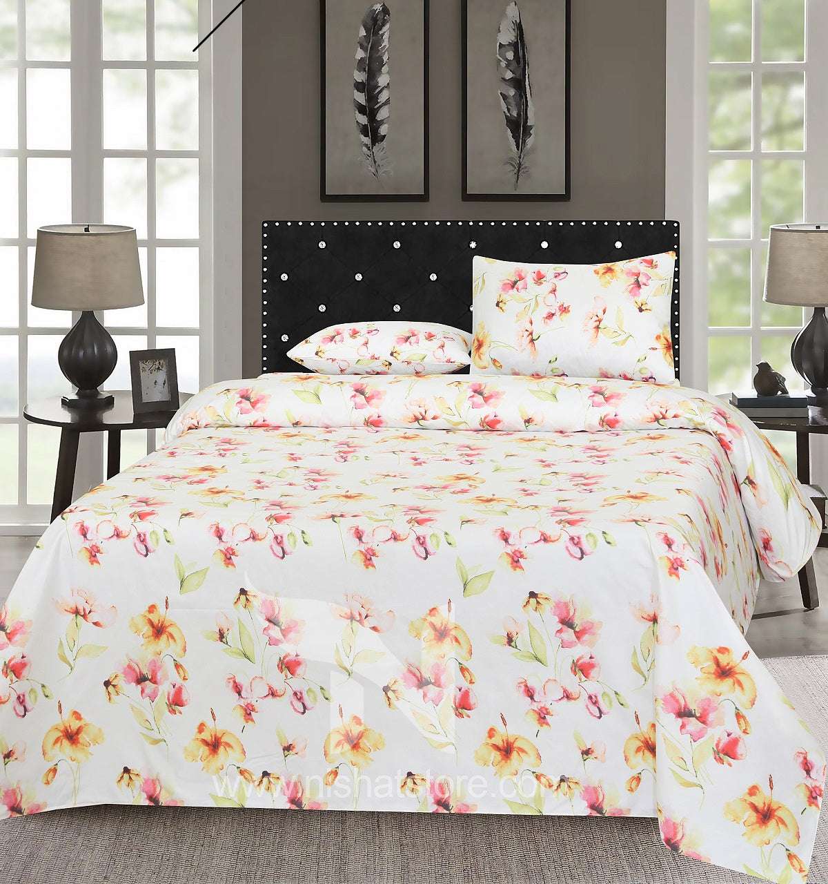Double Bed Sheet Design NC-M 4093
