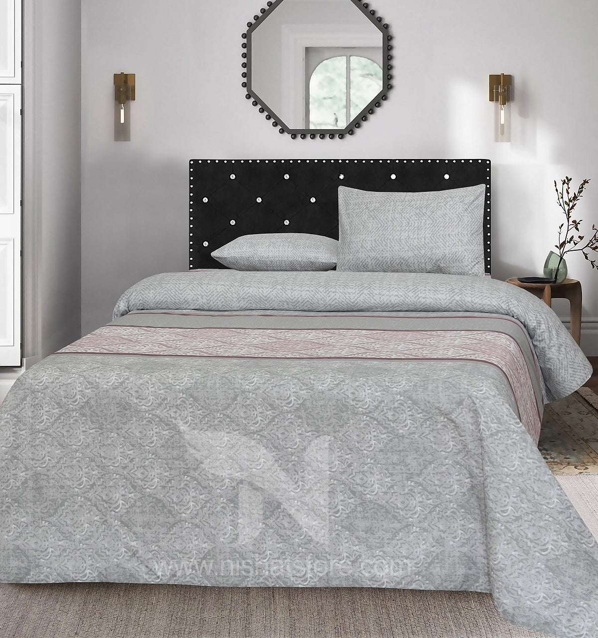 Double Bed Sheet Design NC-M 4067