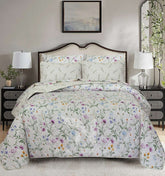 Quilted Comforter Set 6 Pcs Design 904