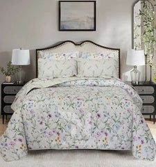 Quilted Comforter Set 6 Pcs Design 904