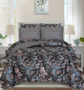 Quilted Comforter Set 6 Pcs Design 967