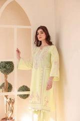 2 Piece – Embroidered Cotton Suit # 29
