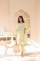 2 Piece – Embroidered Cotton Suit # 29
