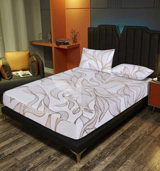 Fitted Double Bed Sheet DS# 287