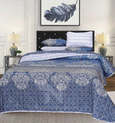 Quilted Comforter Set 6 Pcs Design 830