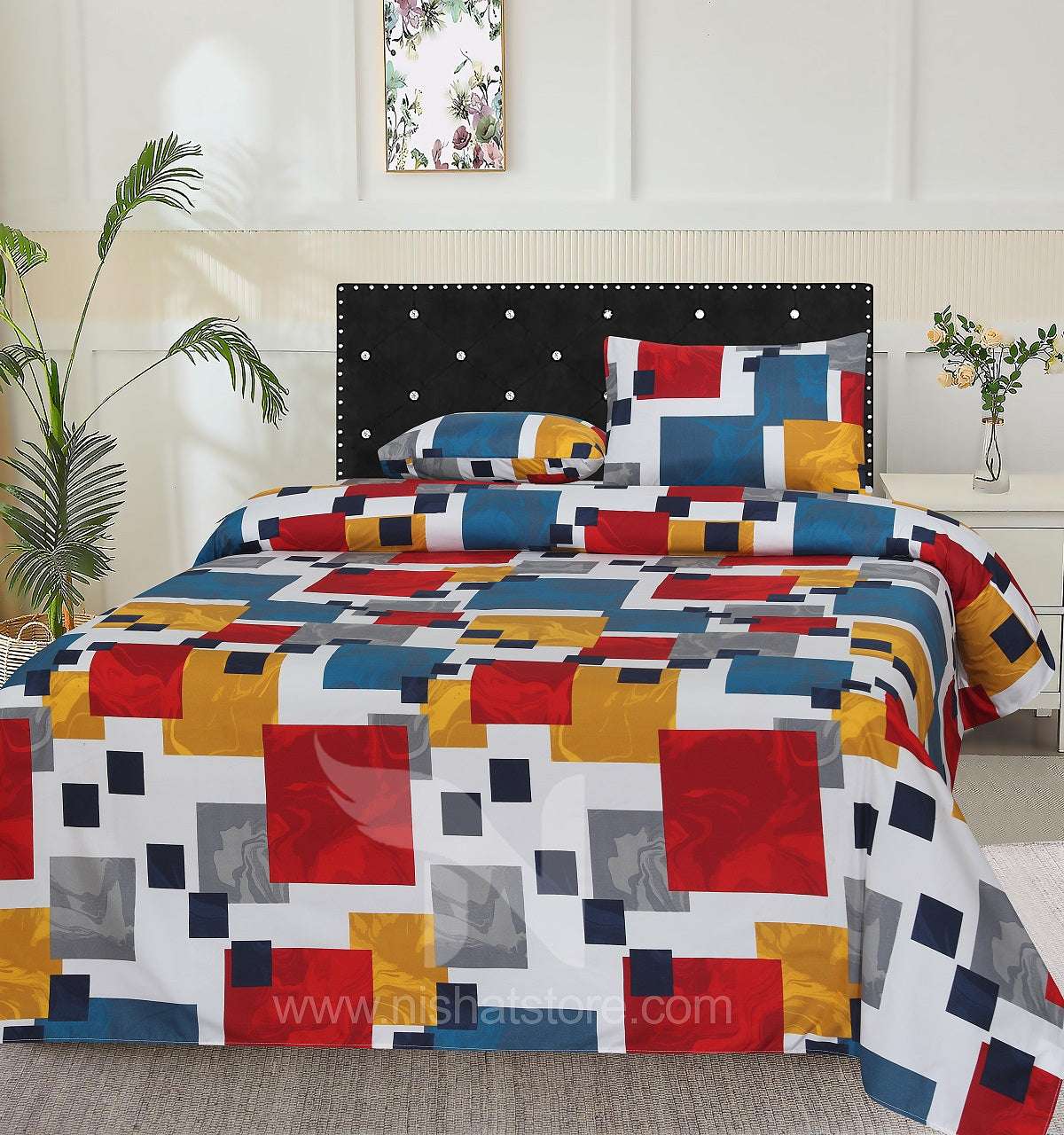 Double Bed Sheet Design NC-M 3874