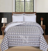 Quilted Comforter Set 6 Pcs Design 969