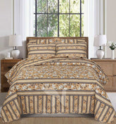Quilted Comforter Set 6 Pcs Design 956