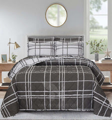 Quilted Comforter Set 6 Pcs Design 914
