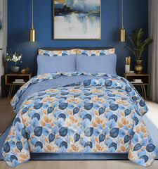 Quilted Comforter Set 6 Pcs Design 980