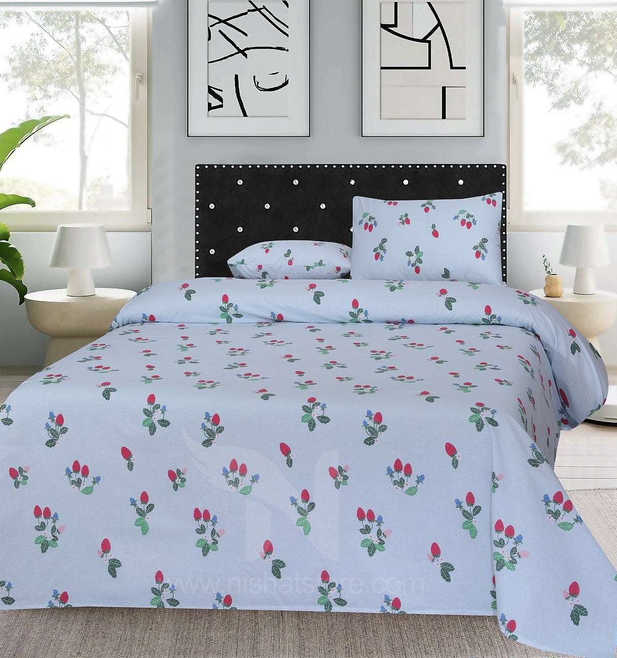 Double Bed Sheet Design NC-C 3907