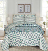 Quilted Comforter Set 6 Pcs Design 971