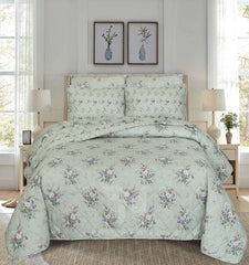 Quilted Comforter Set 6 Pcs Design 972