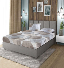 Fitted Double Bed Sheet DS# 363