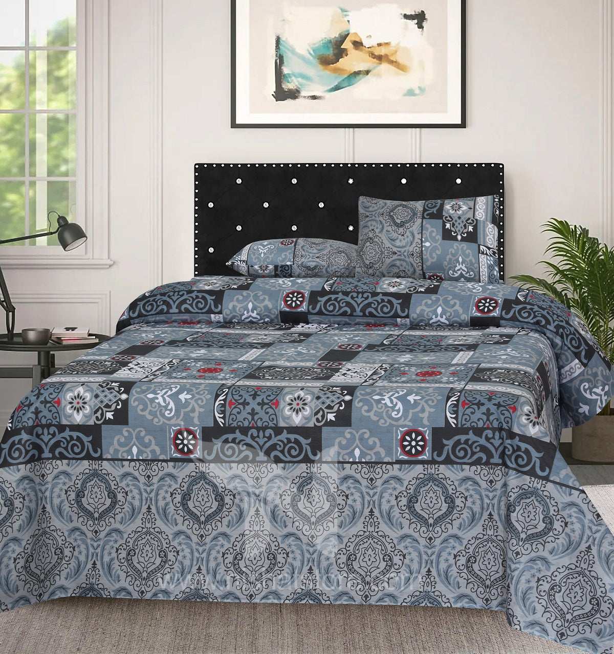 Double Bed Sheet Design NC-C 3946