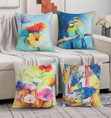 4 PCs Digital Printed Cushions Cover Ds#259