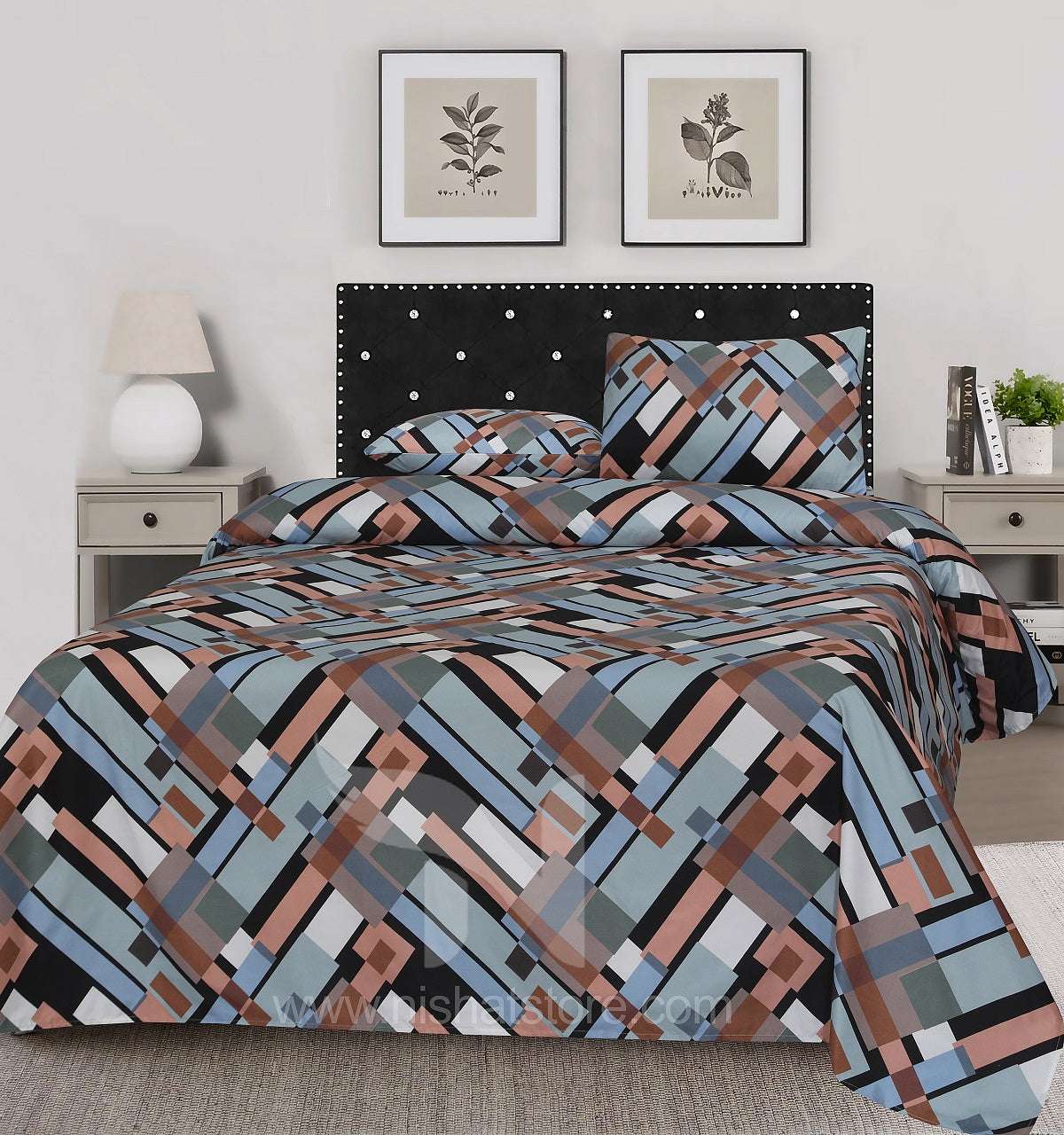 Double Bed Sheet Design NC-M 3963