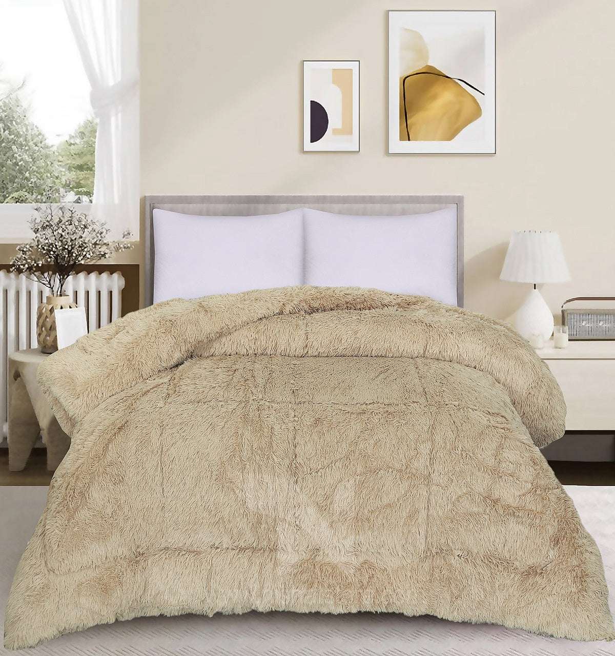 1 PC Double Fluffy Velvet Quilt NCS #172