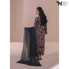 3 Piece Printed Lawn MI Vol CBCA 05 - 23 DS # 02 - Nishat Creative Store