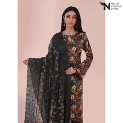 3 Piece Printed Lawn MI Vol CBCA 05 - 23 DS # 07 - Nishat Creative Store