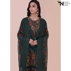 3 Piece Printed Lawn MI Vol CBCA 05 - 23 DS # 11 - Nishat Creative Store