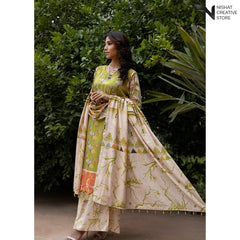 3 Piece Printed URN MI Vol 02 '23 D#07 - Nishat Creative Store