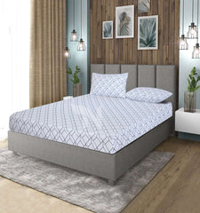 Fitted Double Bed Sheet DS# 373