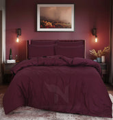 6 Pcs Stripe Satin Quilt Cover Design #228