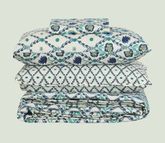 Quilted Comforter Set 6 Pcs Design 971