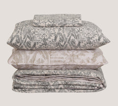 Quilted Comforter Set 6 Pcs Design 970