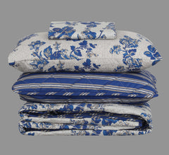 Quilted Comforter Set 6 Pcs Design 966